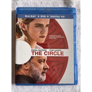 The Circle Blu-ray / DVD, 2017 - Emma Watson, Tom Hanks - New Factory Sealed